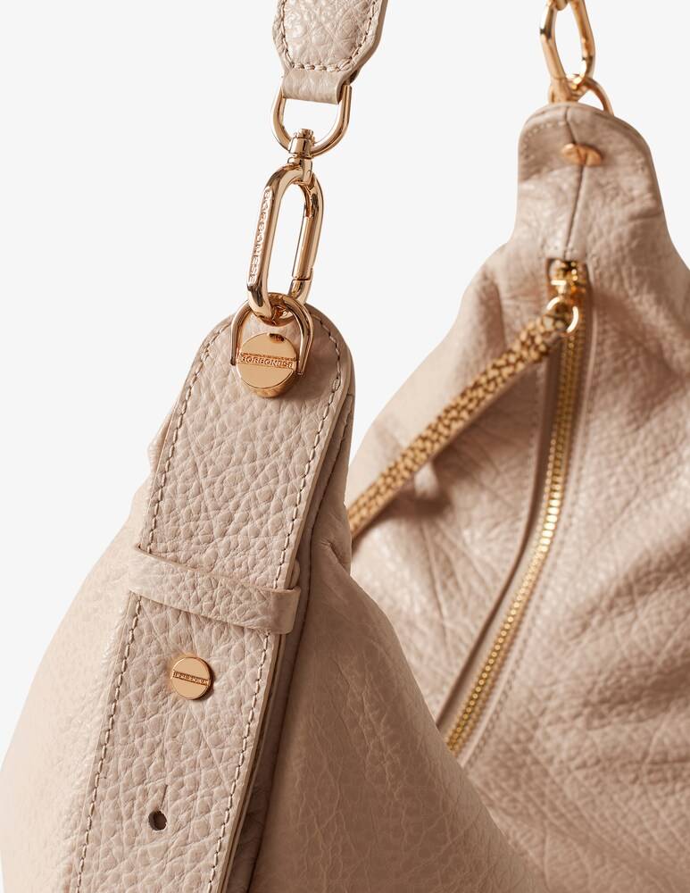 Borbonese Borsa hobo Oyster Fino Al -60%