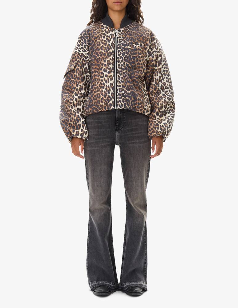 Ganni Giacca bomber leopardata Affare Del Giorno
