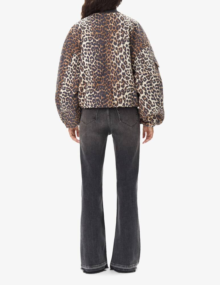 Ganni Giacca bomber leopardata Affare Del Giorno