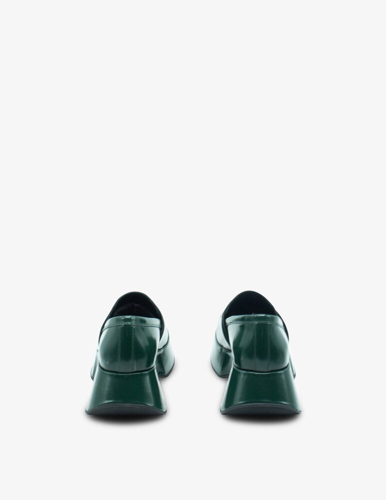Vic Matié Mocassino in lattice in pelle Saldi