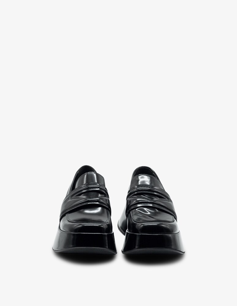 Vic Matié Mocassino in lattice in pelle Offerte
