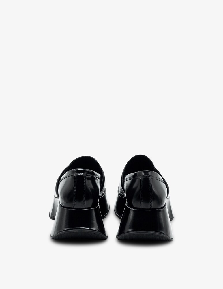 Vic Matié Mocassino in lattice in pelle Offerte