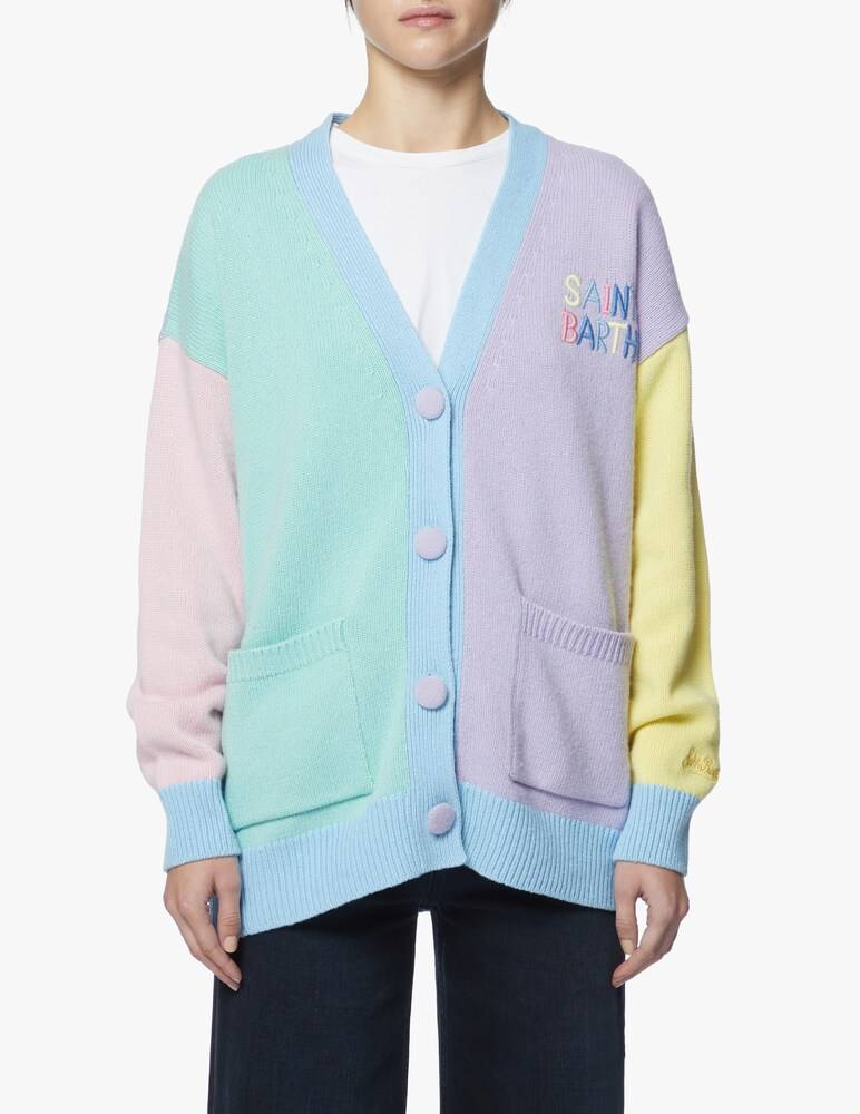 MC2 Saint Barth Cardigan in misto lana Chloe Hotsell