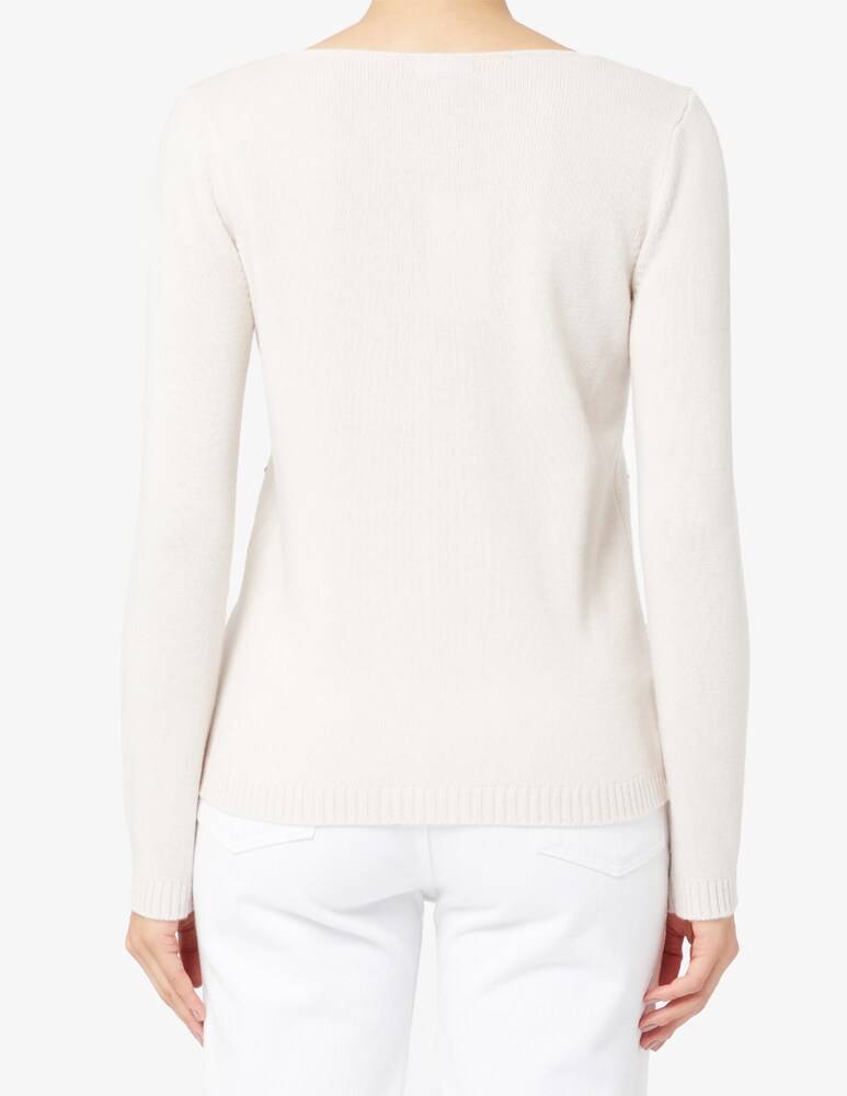 Elizabeth Ascot Maglione in misto lana Affare Del Giorno