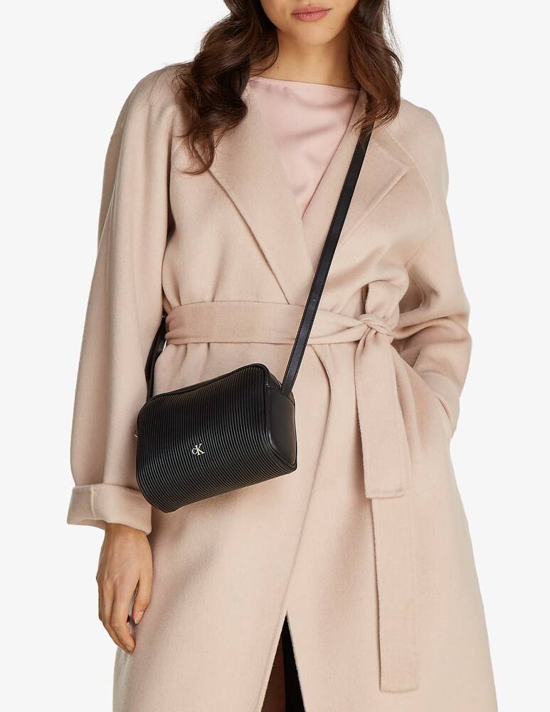 Calvin Klein Jeans Borsa camera rib Sconto
