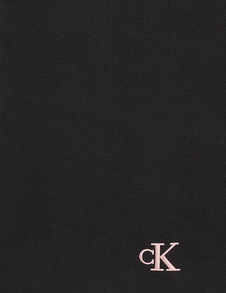 Calvin Klein Jeans Sciarpa monogram ricamata Novità