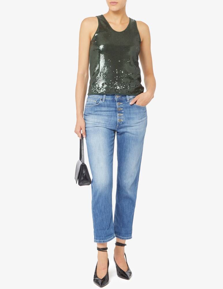 EMME Marella Veneto top con paillettes Sconto