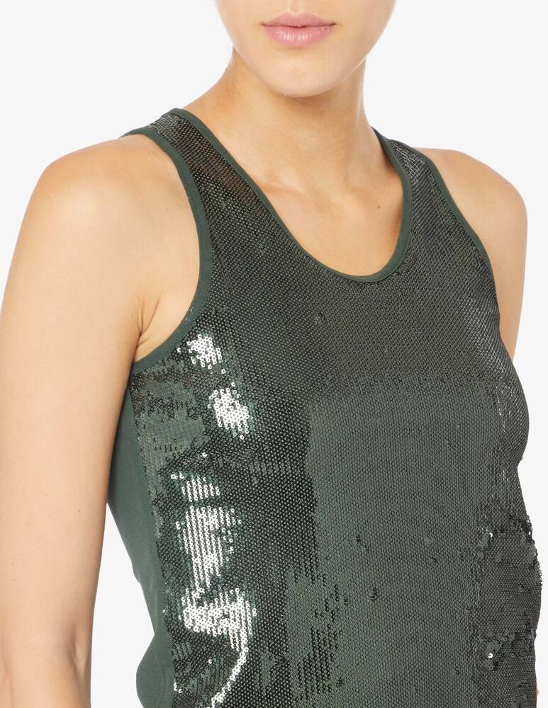 EMME Marella Veneto top con paillettes Sconto