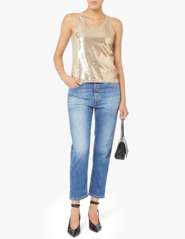EMME Marella Veneto top con paillettes Offerta