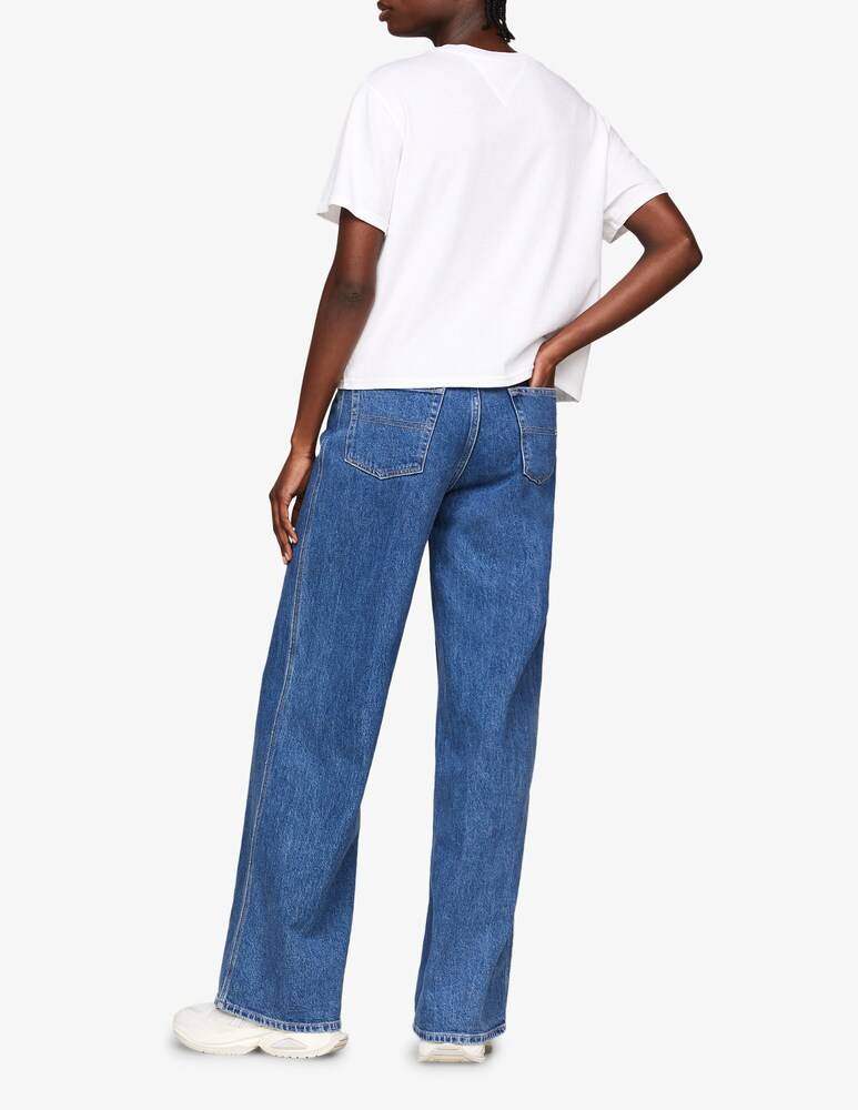 Tommy Jeans T-shirt in cotone Promozione