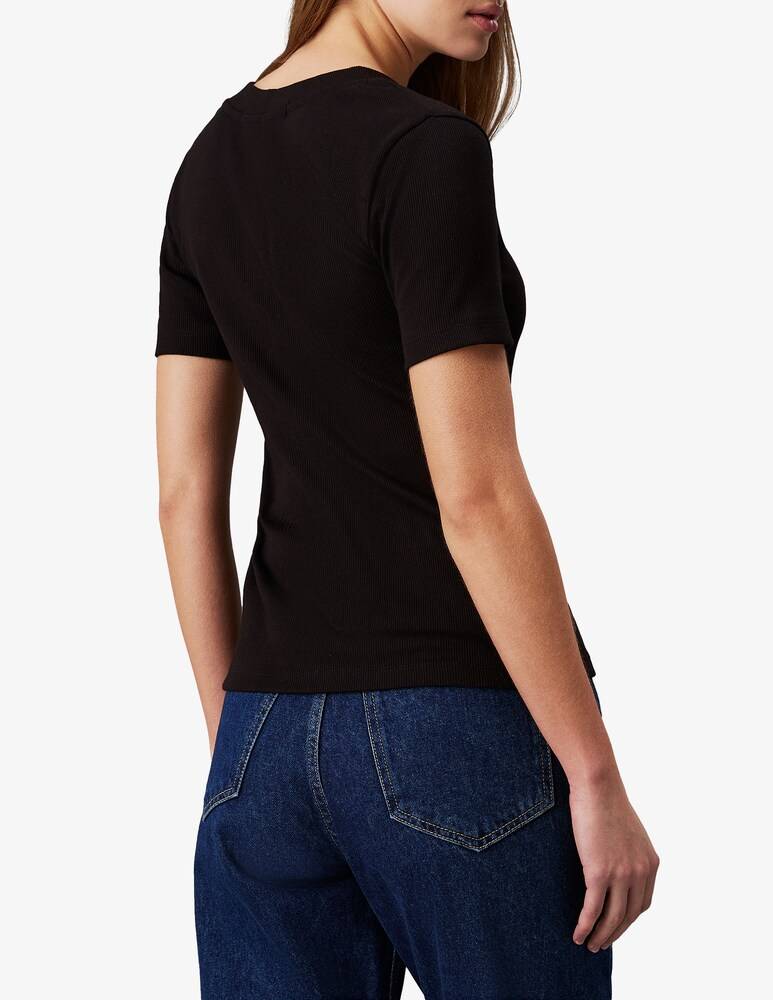 Calvin Klein Jeans T-shirt in misto cotone Negozi Online