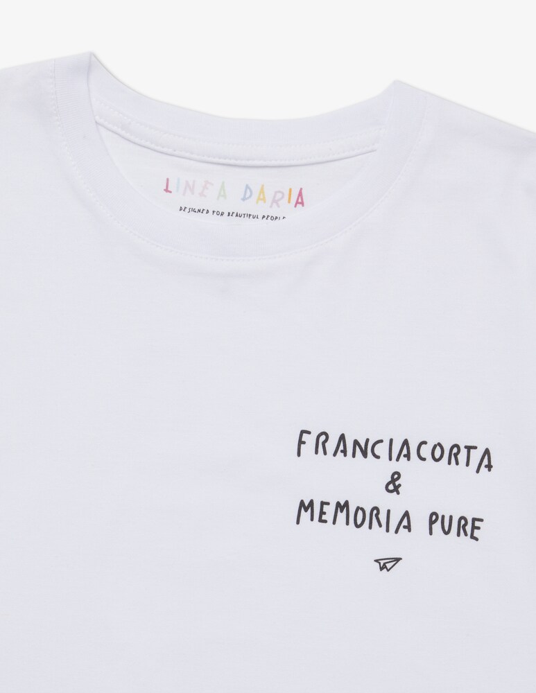 Linea Daria T-shirt Franciacorta & memoria pure Promozione Limitata