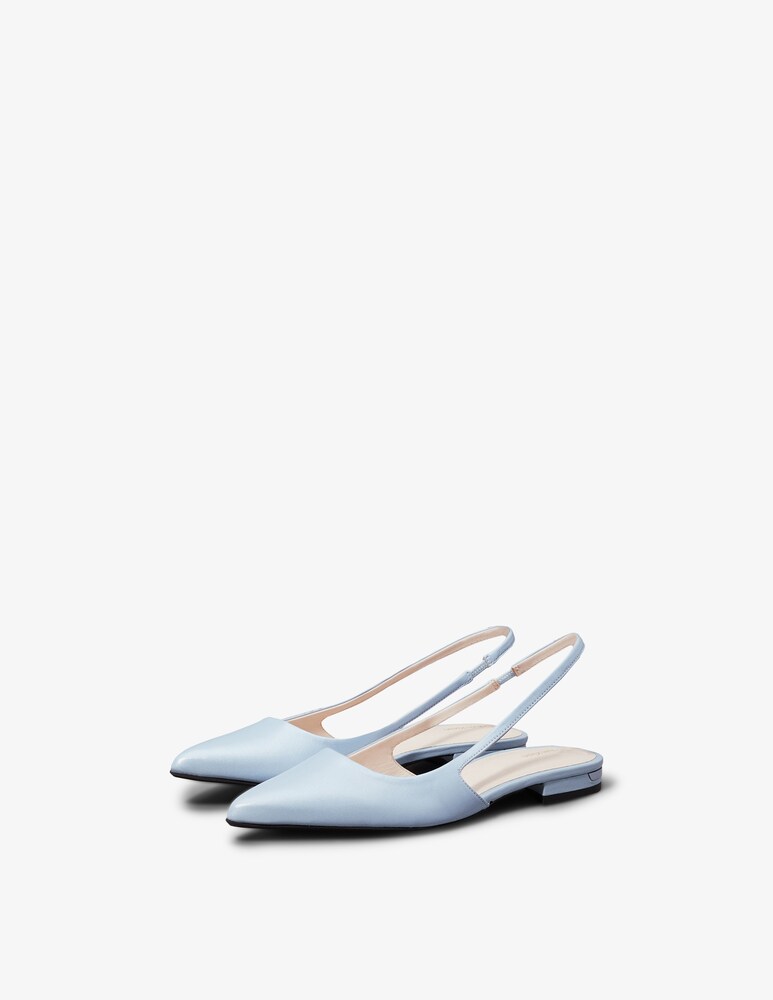 Calvin Klein Slingback in pelle In Vendita