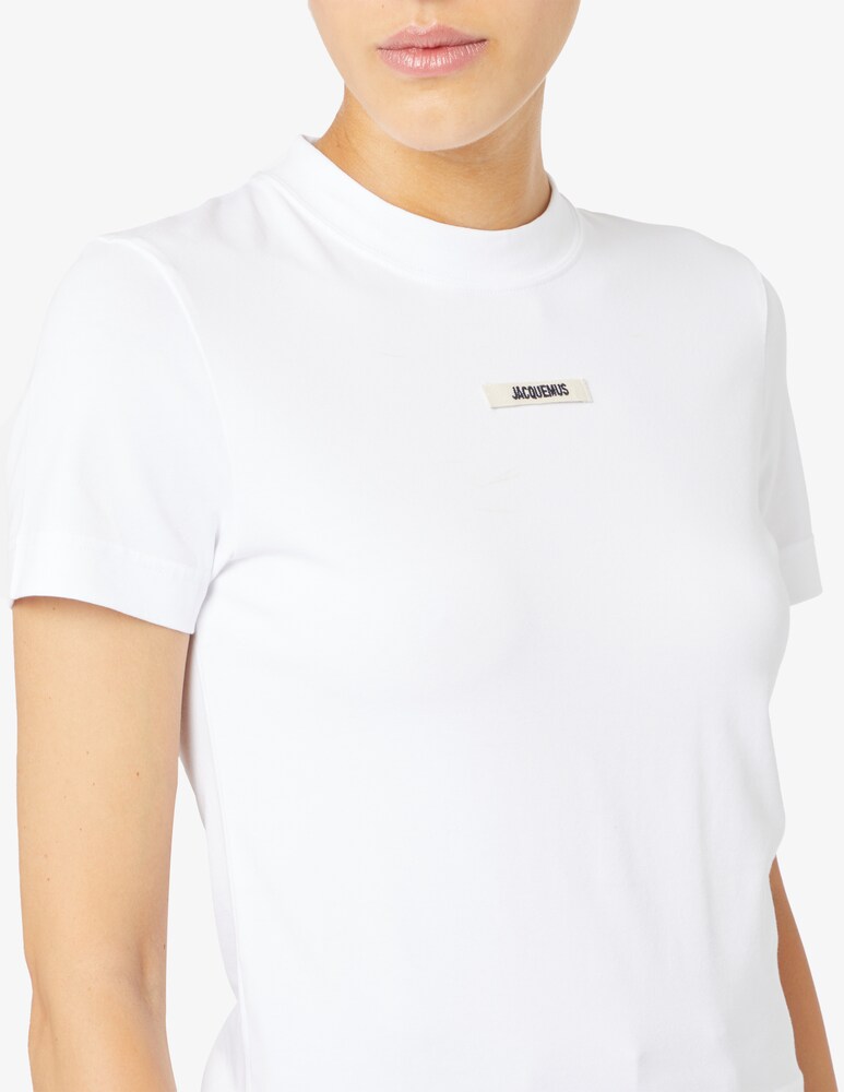 Jacquemus T-shirt in cotone Spedizione Gratuita
