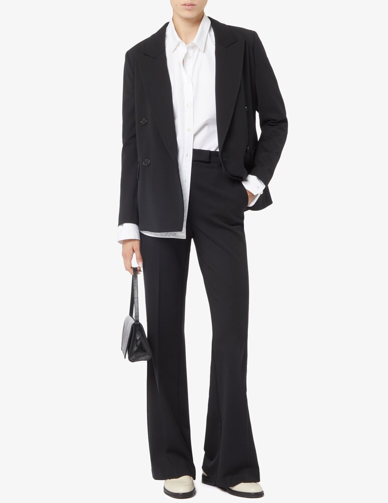 24.7 Studio Pantaloni flare in lana Negozi Online