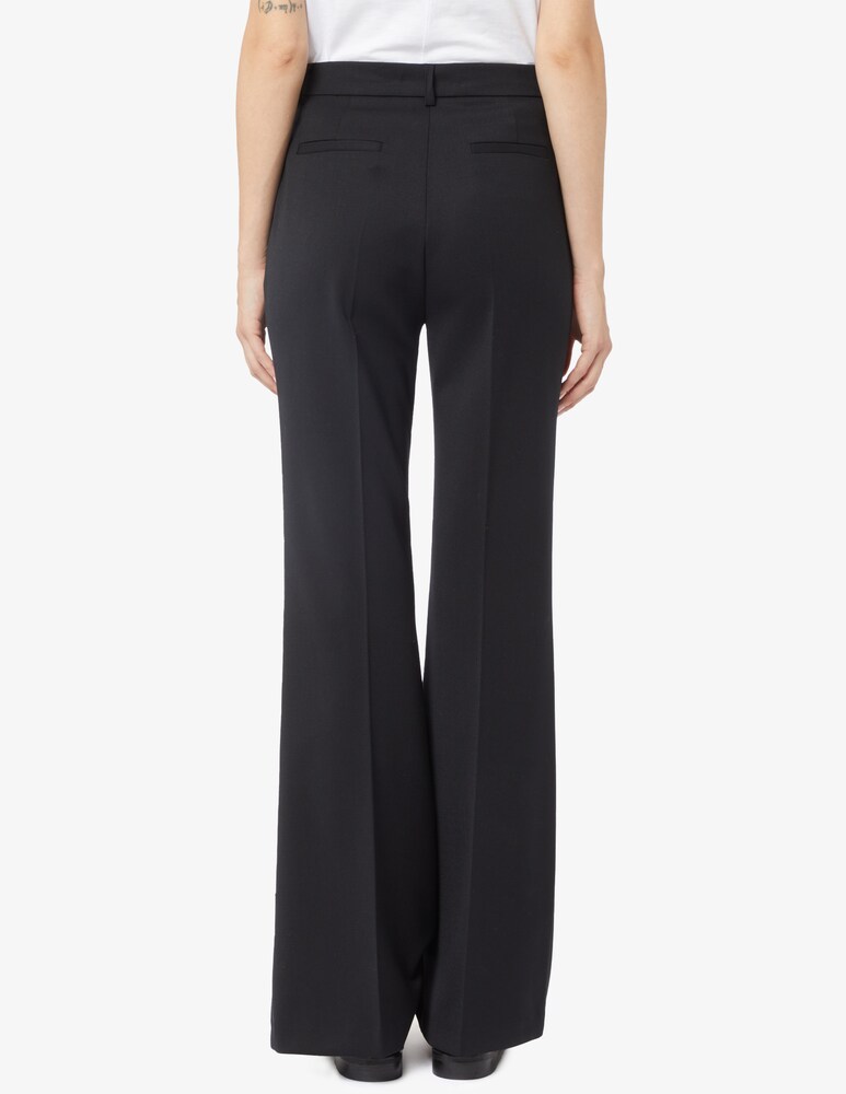 24.7 Studio Pantaloni flare in lana Negozi Online