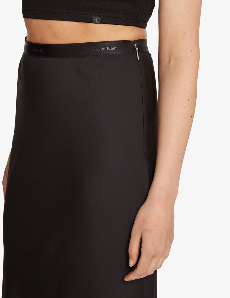 Calvin Klein Gonna longuet fluida Outlet