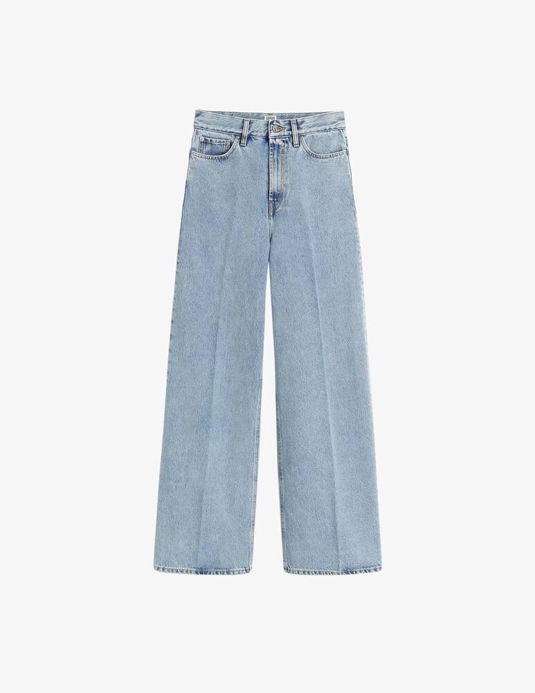 TOTEME Denim a gamba larga Prezzo di fabbrica