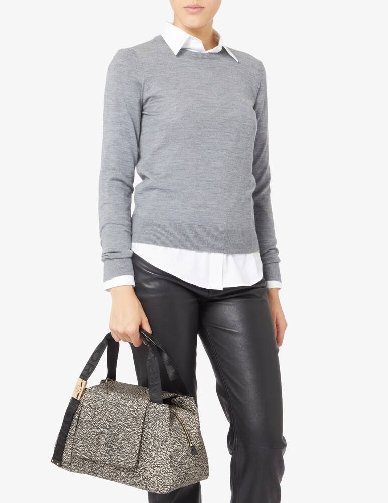 Borbonese Borsa cortina bauletto M Shopping online