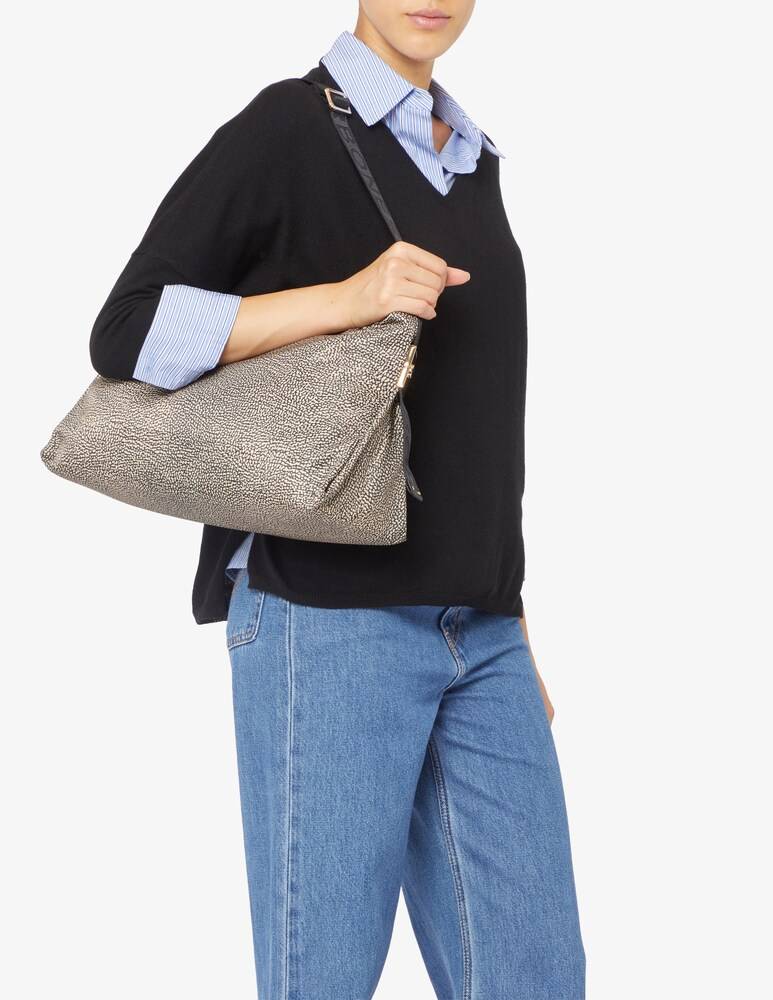 Borbonese Borsa Cortina cross over M Ultimo giorno