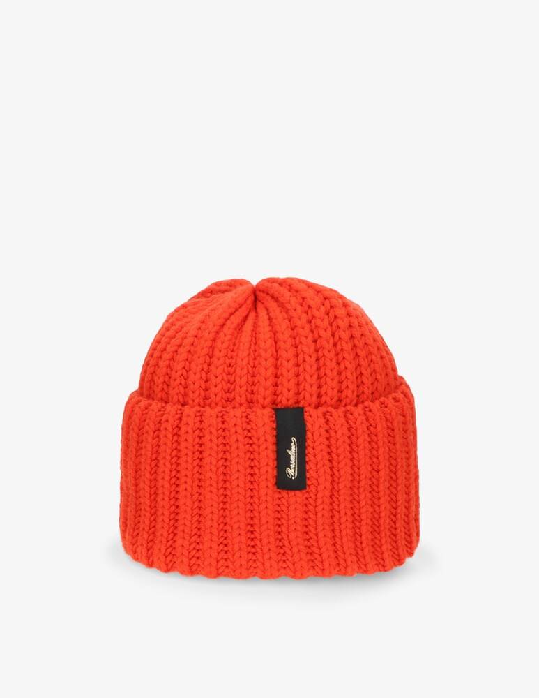 Borsalino Beanie lana vergine bordo alto a coste risvolto I Più Venduti