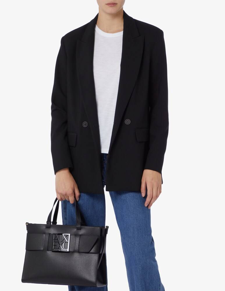 Armani Exchange Borsa a mano Grande con tracolla Sostegno trimestrale
