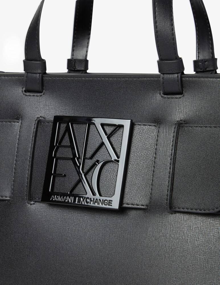 Armani Exchange Borsa a mano Grande con tracolla Sostegno trimestrale