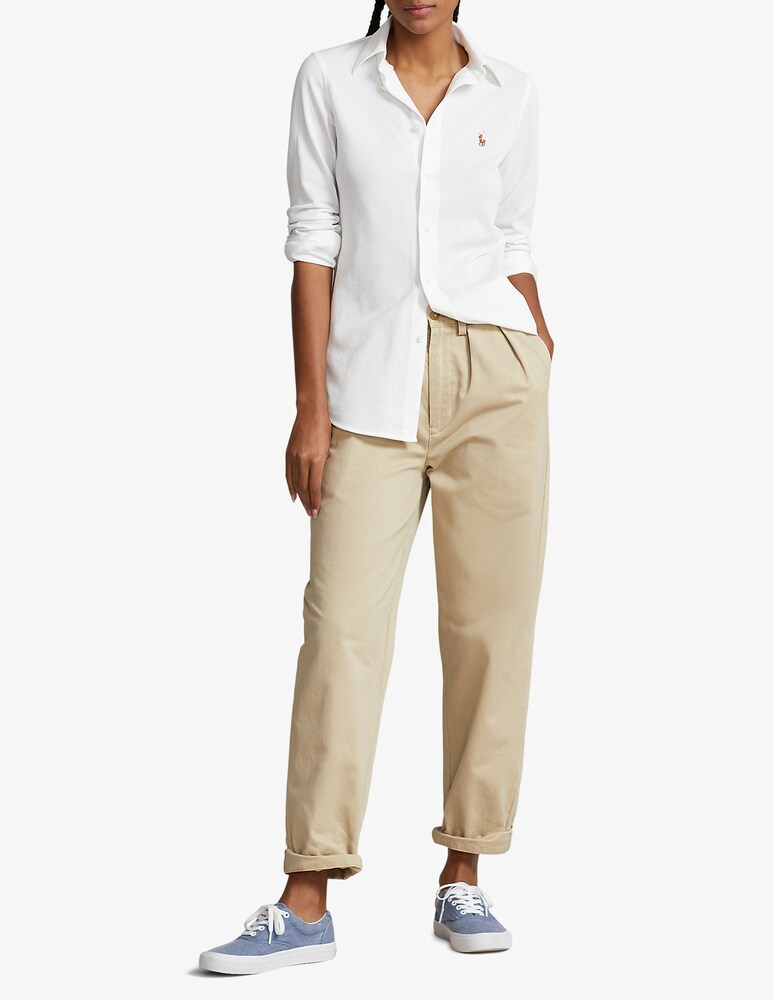 Polo Ralph Lauren Heidi Skinny camicia manica lunga Solo un giorno rimasto