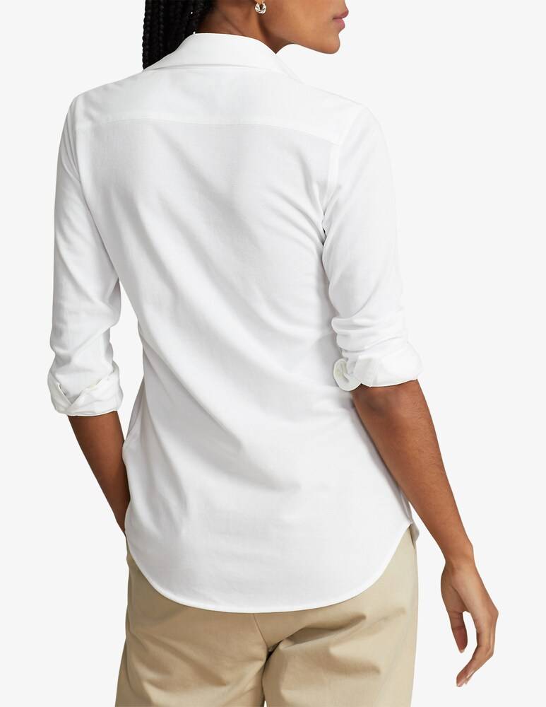 Polo Ralph Lauren Heidi Skinny camicia manica lunga Solo un giorno rimasto