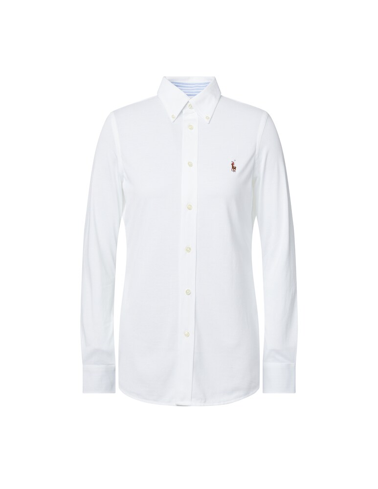 Polo Ralph Lauren Heidi Skinny camicia manica lunga Solo un giorno rimasto