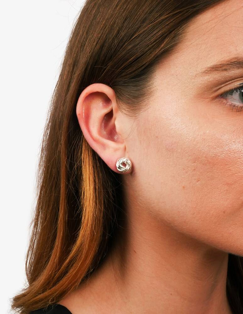 Lauren Ralph Lauren Orecchini argentati con nodo I Più Venduti