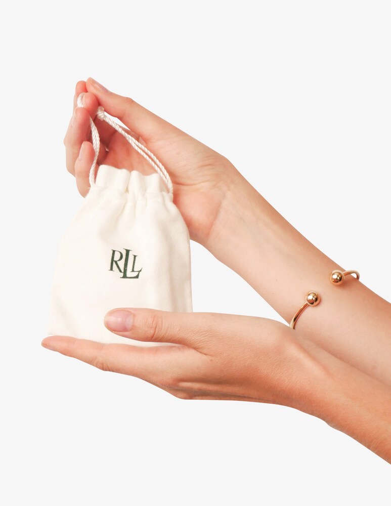 Lauren Ralph Lauren Orecchini argentati con nodo I Più Venduti