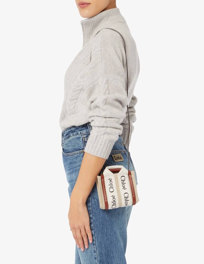 Chloé Borsa nano Woody Shopping Online