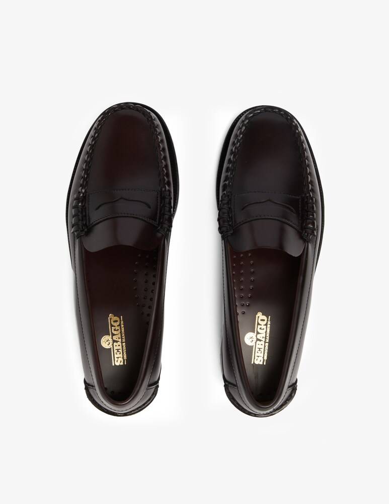 Sebago Mocassino in cuio classico - Rosso Negozio online di fabbrica