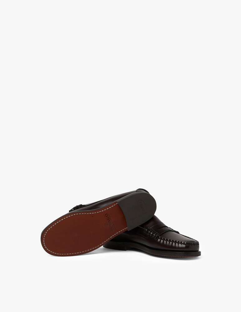 Sebago Mocassino in cuio classico - Rosso Negozio online di fabbrica