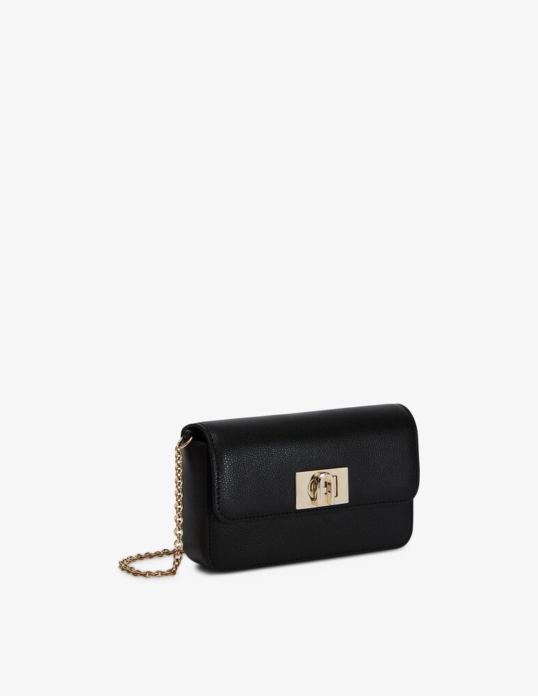 Furla Borsa a tracolla 1927 Mini - Nero Comprare a buon mercato