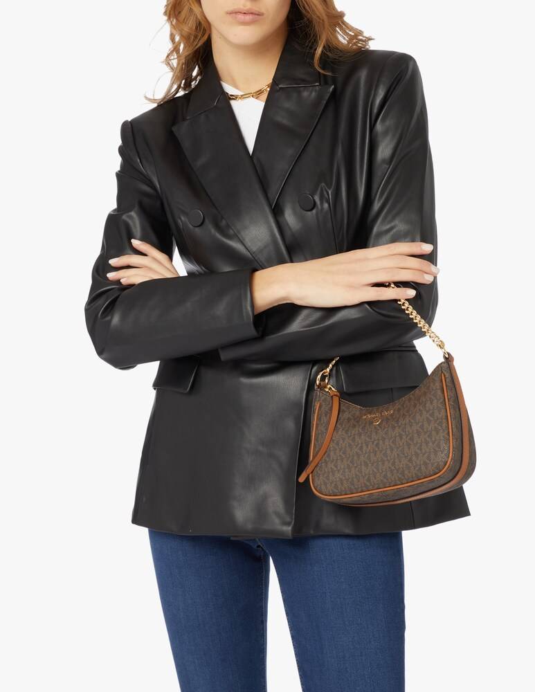 Michael Michael Kors Borsa a spalla Jet Set Charm piccola con logo Offerta Giorno del Papà