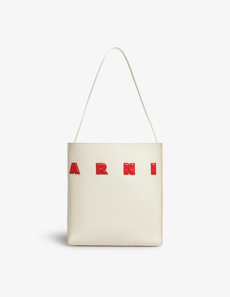 Marni Borsa hobo museo piccola con applicazioni Offerta temporanea