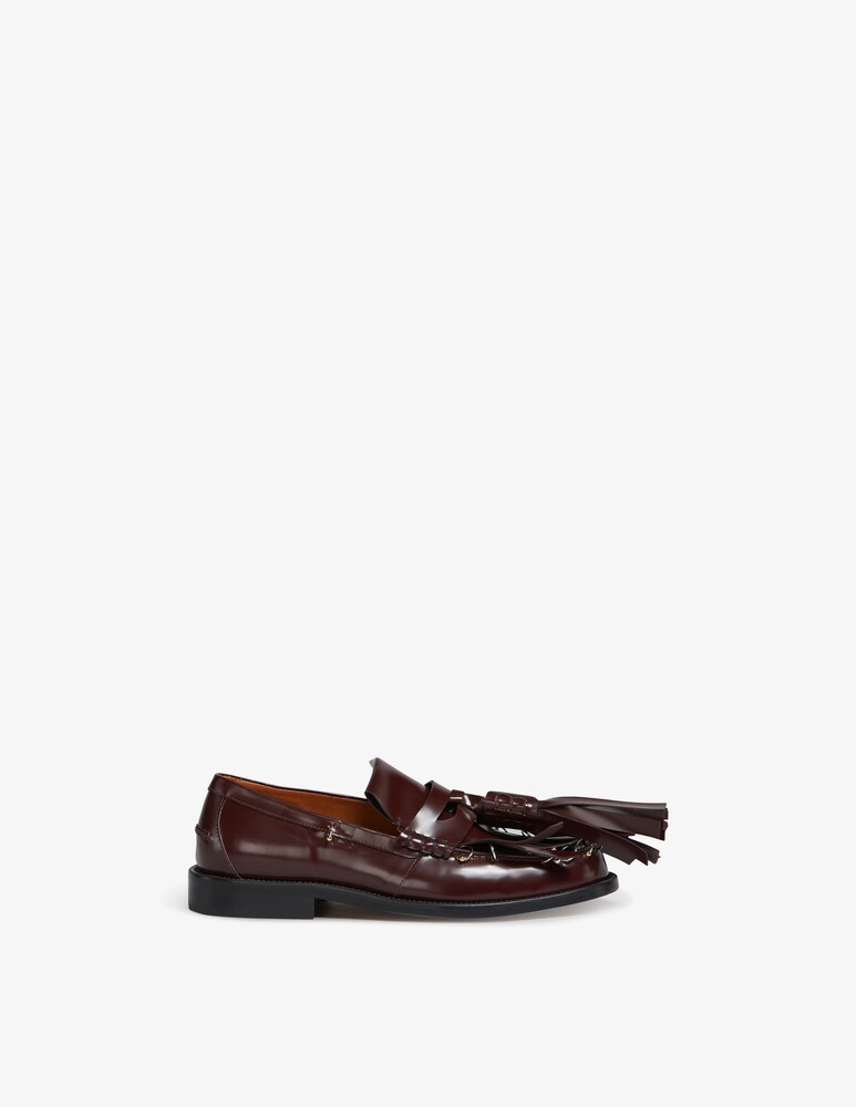 Marni Mocassino bambi in pelle con maxi nappine Rilascio limitato