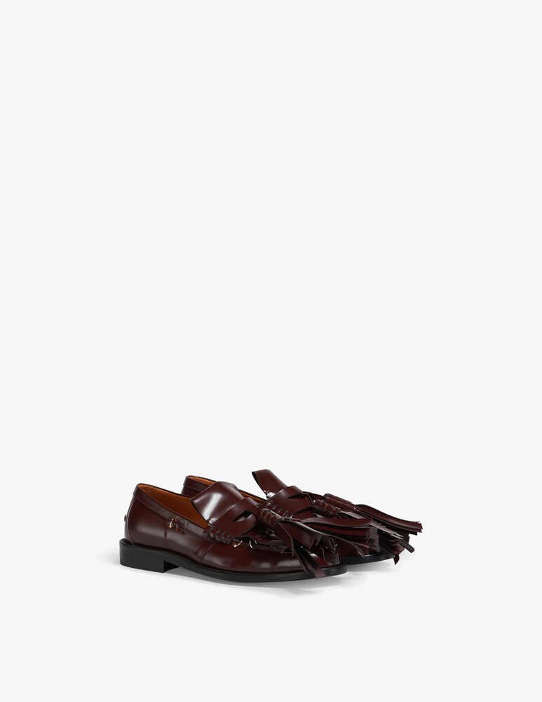 Marni Mocassino bambi in pelle con maxi nappine Rilascio limitato