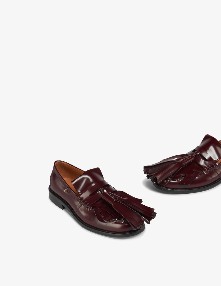 Marni Mocassino bambi in pelle con maxi nappine Rilascio limitato