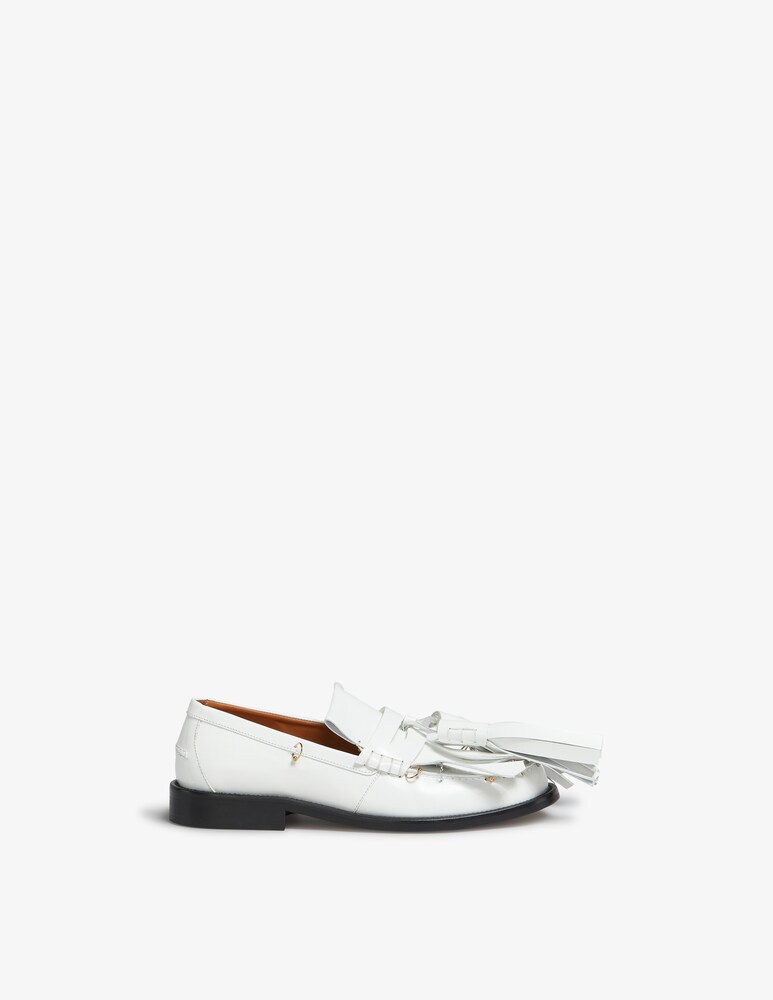 Marni Mocassino bambi in pelle con maxi nappine Ultimi tre giorni