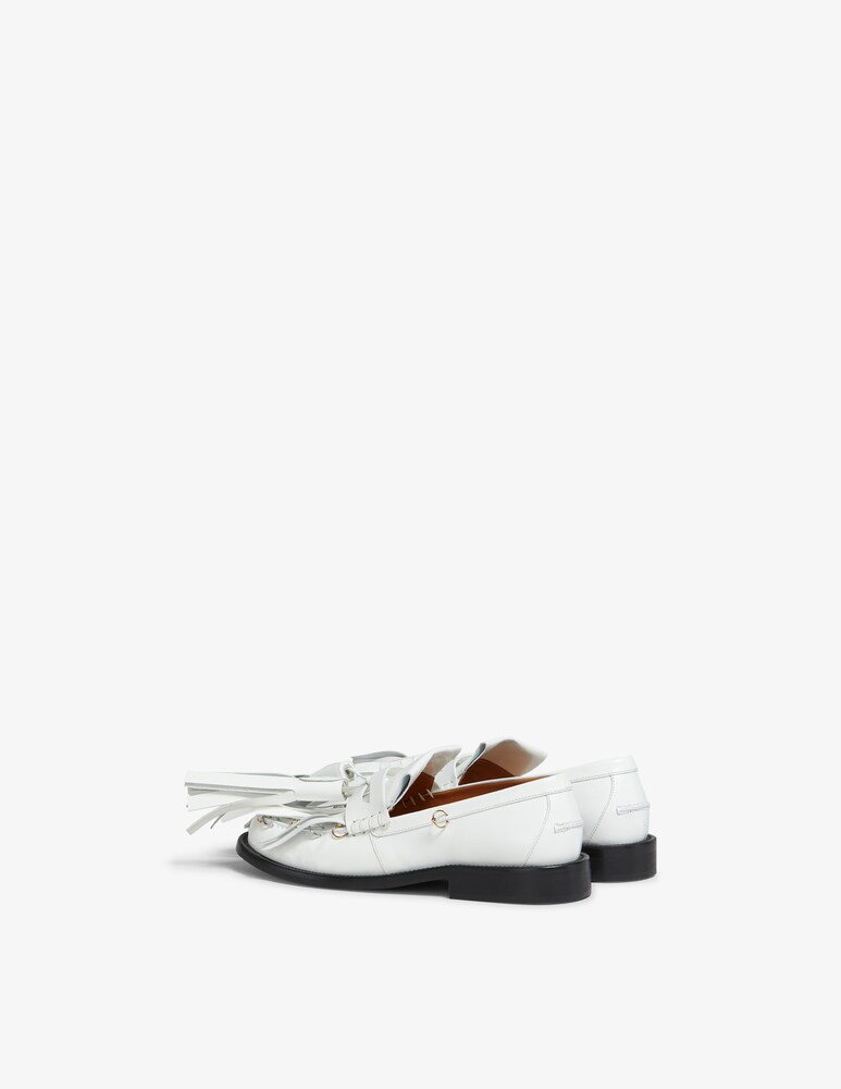 Marni Mocassino bambi in pelle con maxi nappine Ultimi tre giorni