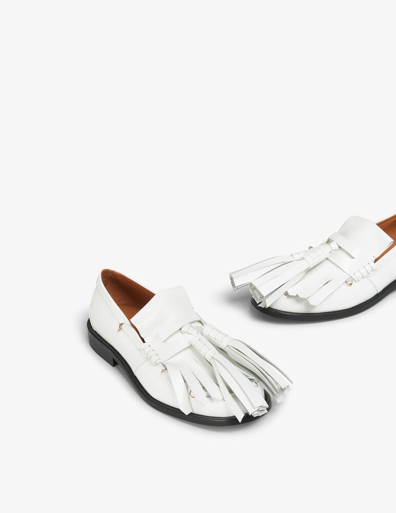 Marni Mocassino bambi in pelle con maxi nappine Ultimi tre giorni