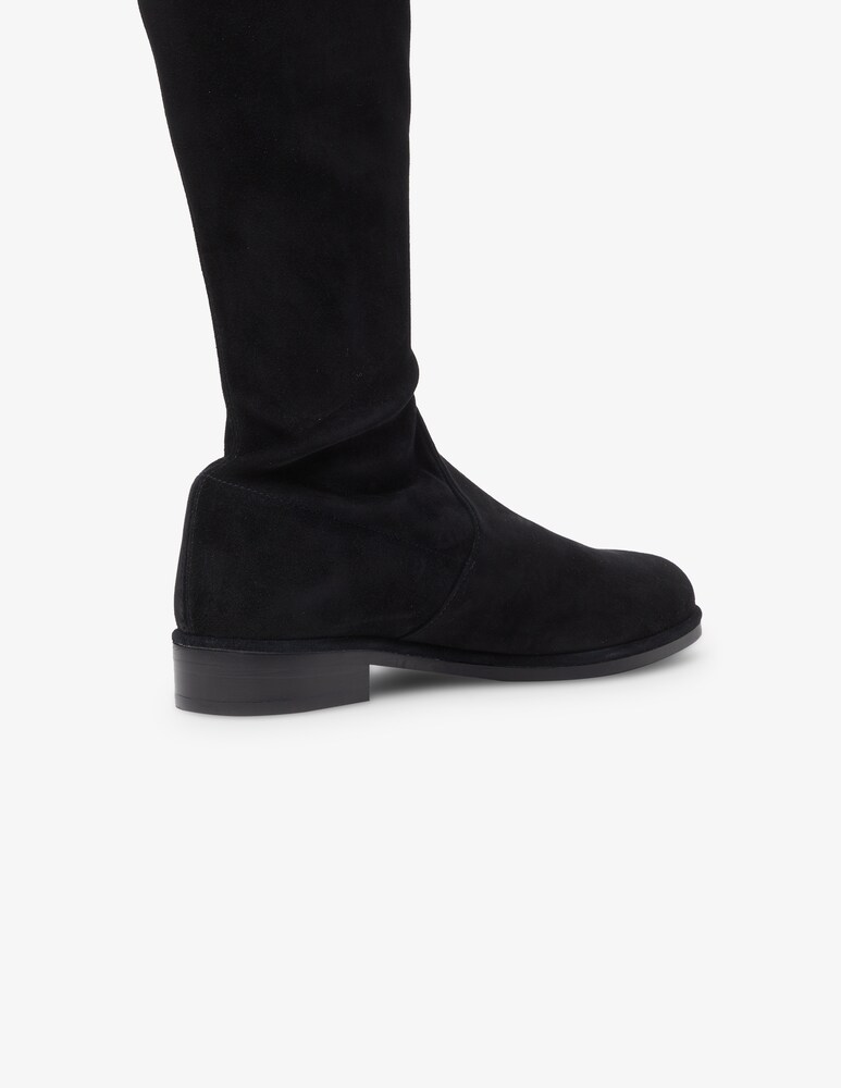Stuart Weitzman Stivali in camoscio low land ACQUISTA ORA