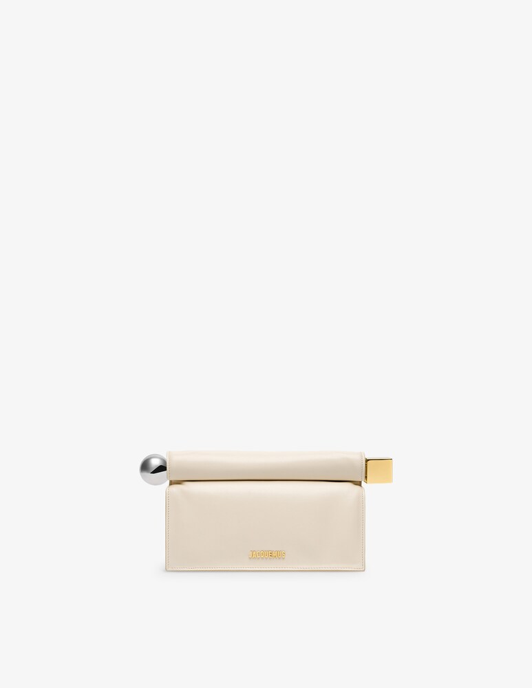 Jacquemus Borse La pochette rond carre 50% di sconto per tempo limitato