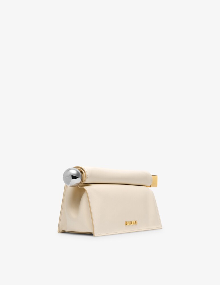 Jacquemus Borse La pochette rond carre 50% di sconto per tempo limitato