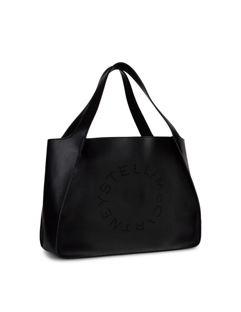 Stella McCartney Tote Bag Stella con logo - nero Negozi Online
