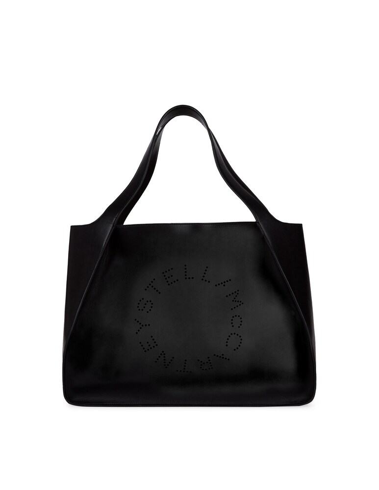 Stella McCartney Tote Bag Stella con logo - nero Negozi Online