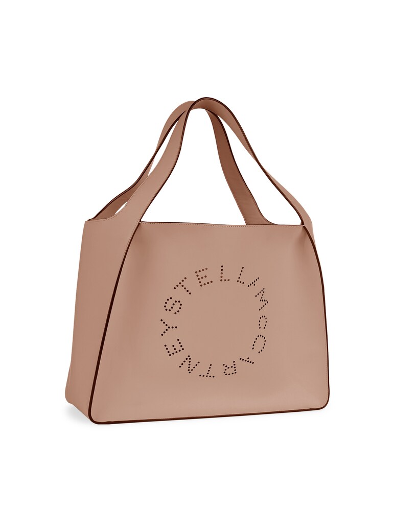 Stella McCartney Tote Bag Stella con logo - beige Acquista Ora